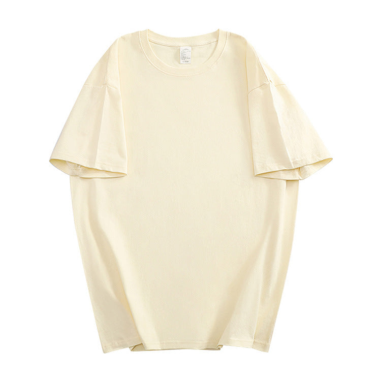 XD218 apricot short-sleeved shirt