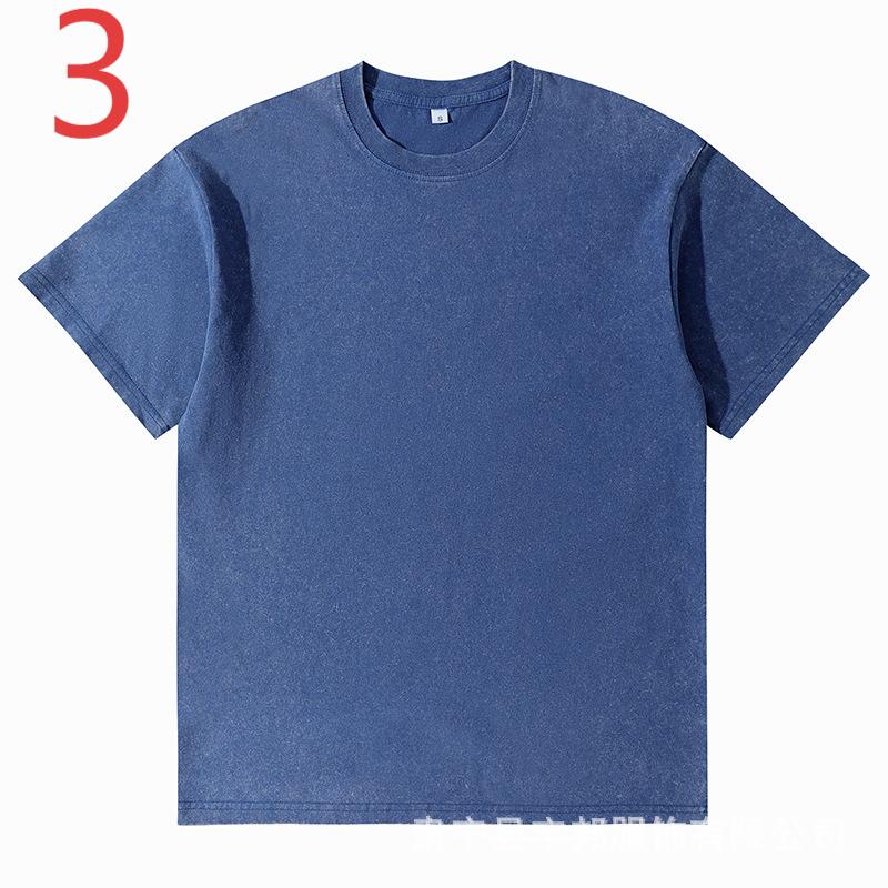 XD002 New summer washed old cotton short sleeves