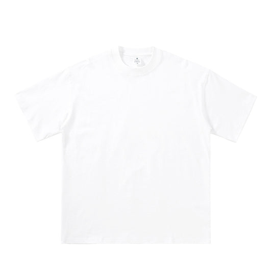 XD458 pure white short-sleeved shirt