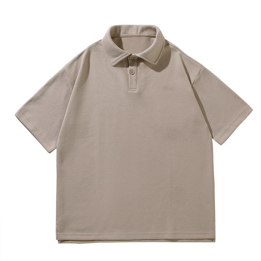 XD388 Apricot formal short-sleeved shirt