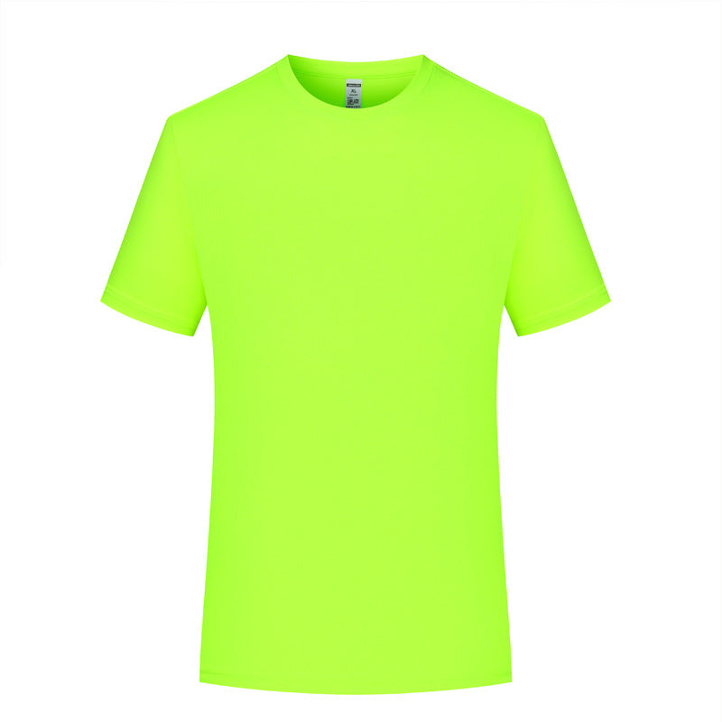 XD277 fluorescent green short-sleeved shirt